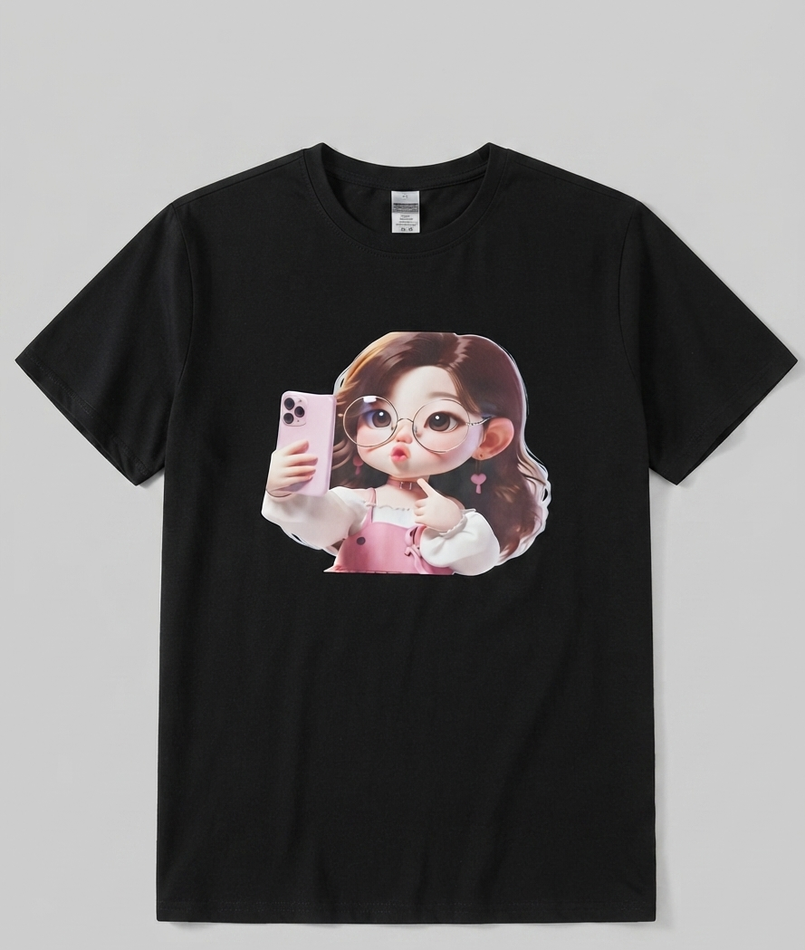 Custom Printed T-Shirt | Personalized Name, Logo & Photo | Premium Cotton Unisex Tee