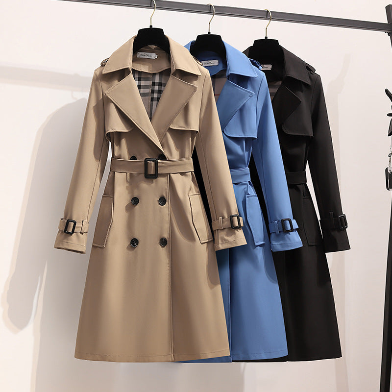 Mid-Length Womens Windbreaker Jacket
