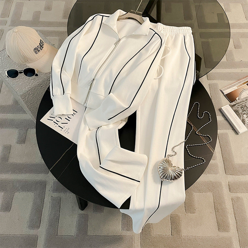 Women's Casual Two-Piece Tracksuit Set
