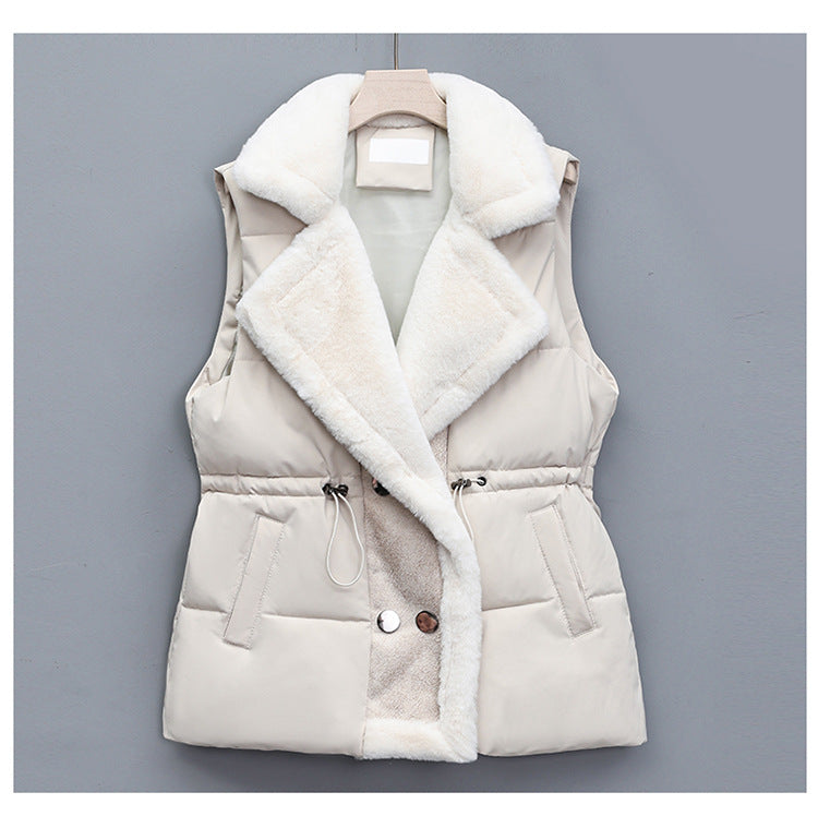 Women's Insulated Down Cotton Vest