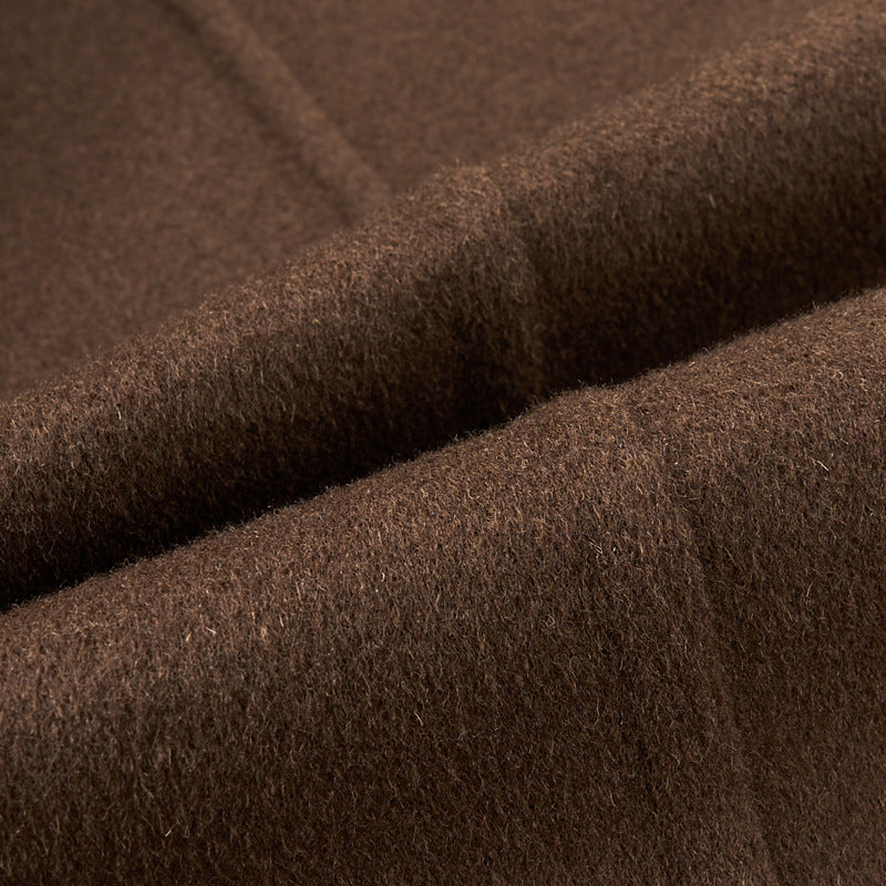 Double-Faced Wool Business Coat