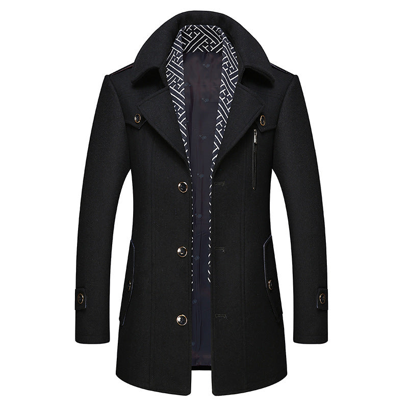 Unisex Wool Coat