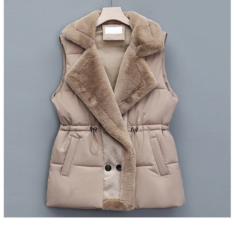 Women's Insulated Down Cotton Vest