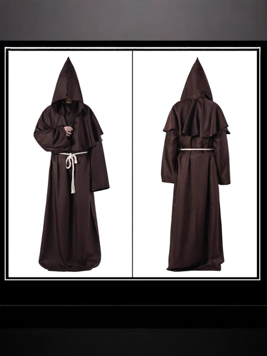 Medieval Monk Cosplay Costume