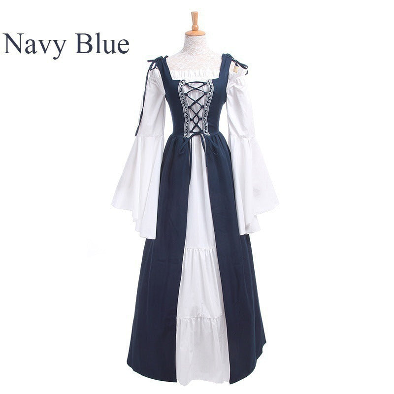 Medieval Court Two-Piece Performance Dress