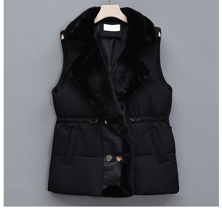 Women's Insulated Down Cotton Vest