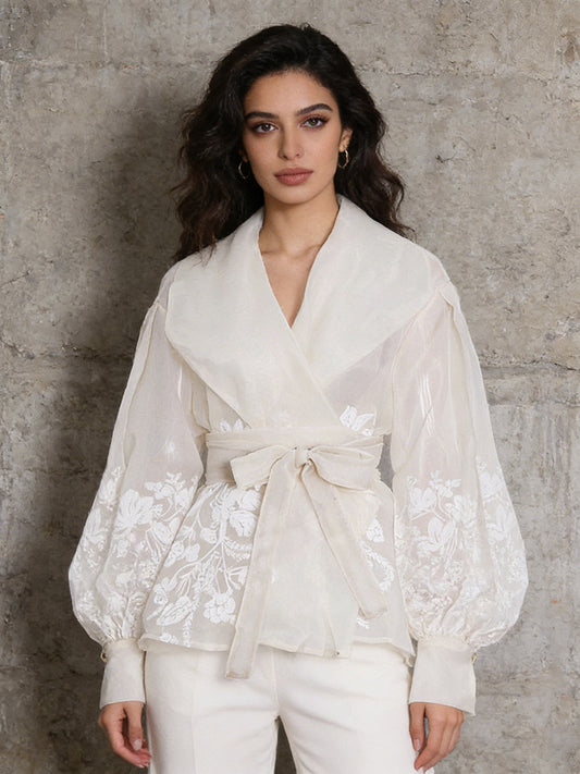 Retro Palace Style Blouse