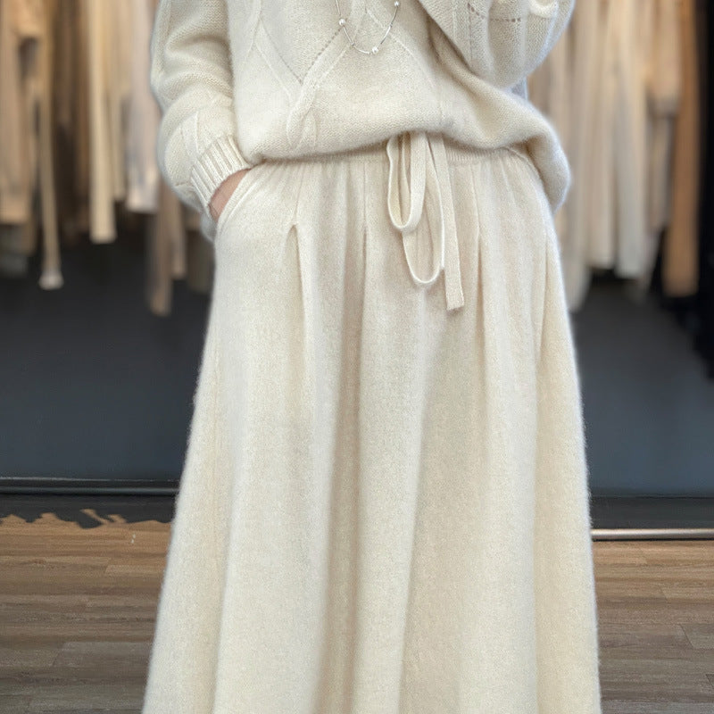 Women's Wool Skirt