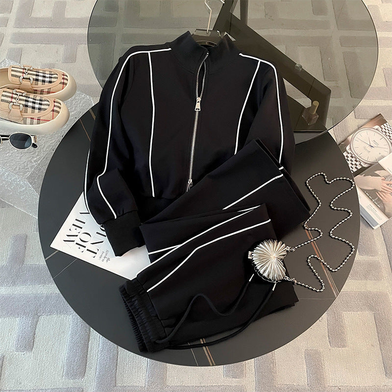 Women's Casual Two-Piece Tracksuit Set