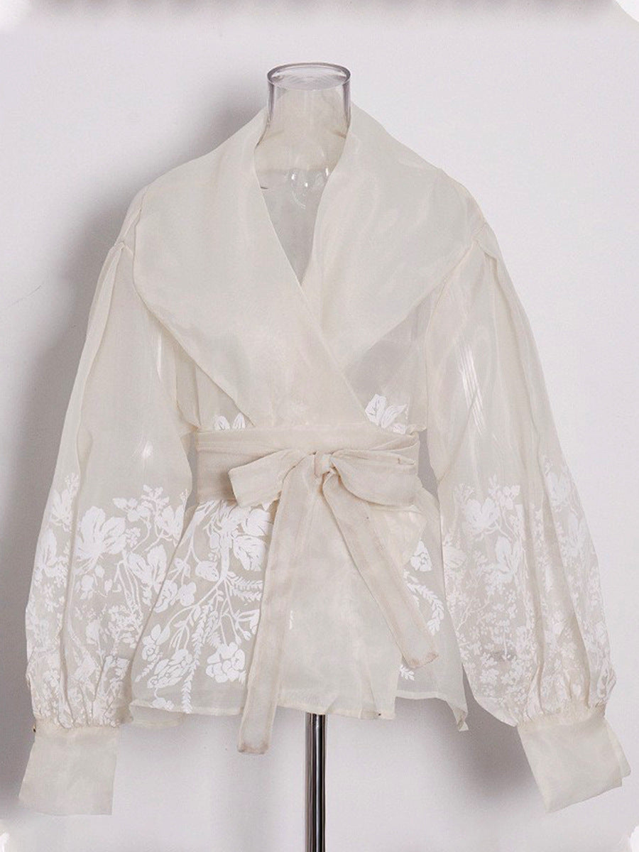 Retro Palace Style Blouse