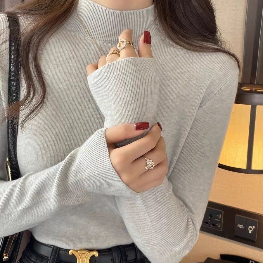 Half Turtleneck Slim Fit Sweater