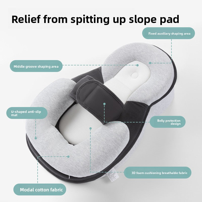 Baby Nursing Pillow with Anti-Spill Design