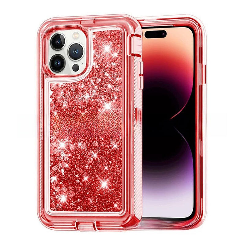 Liquid Sand Three-In-One Anti-Fall Phone Case