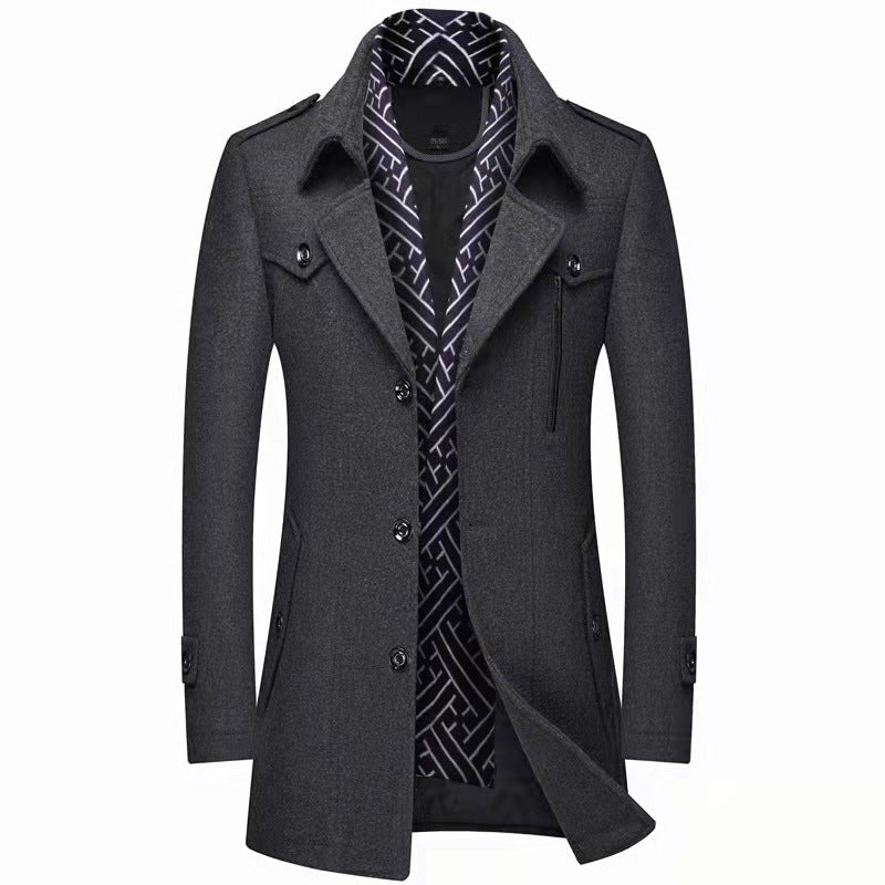 Unisex Wool Coat