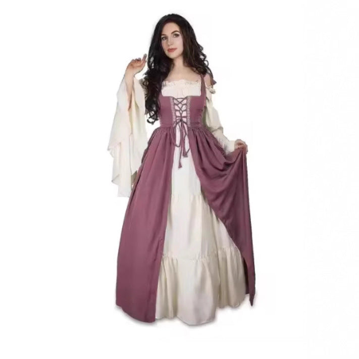 Medieval Court Two-Piece Performance Dress