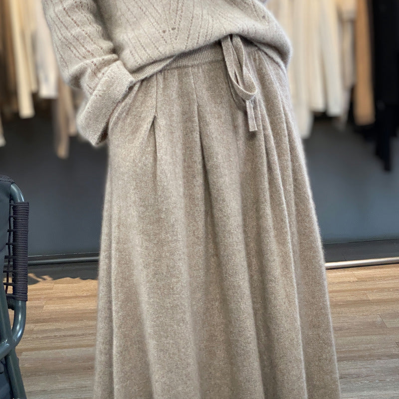 Women's Wool Skirt