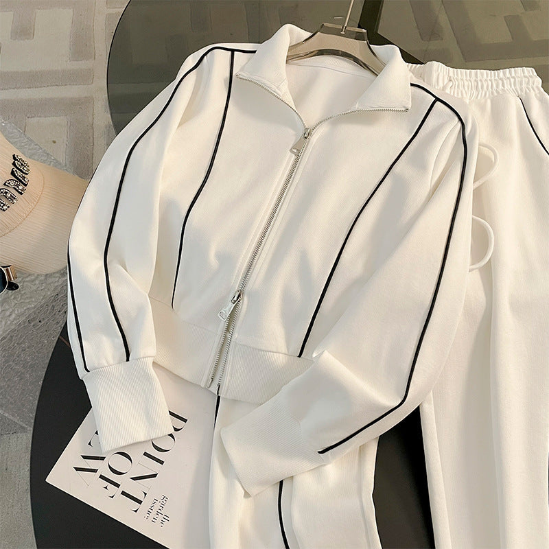 Women's Casual Two-Piece Tracksuit Set