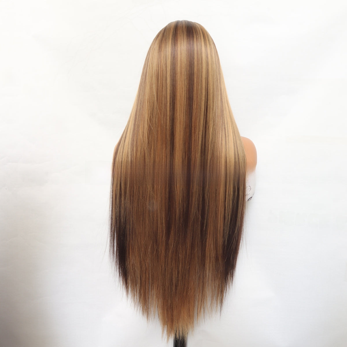 Piano Color Front Lace Hand Crocheted Wig
