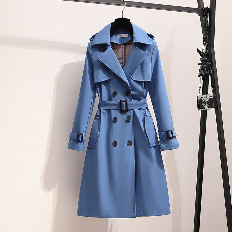 Mid-Length Womens Windbreaker Jacket