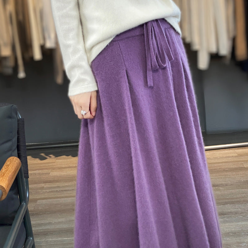 Women's Wool Skirt