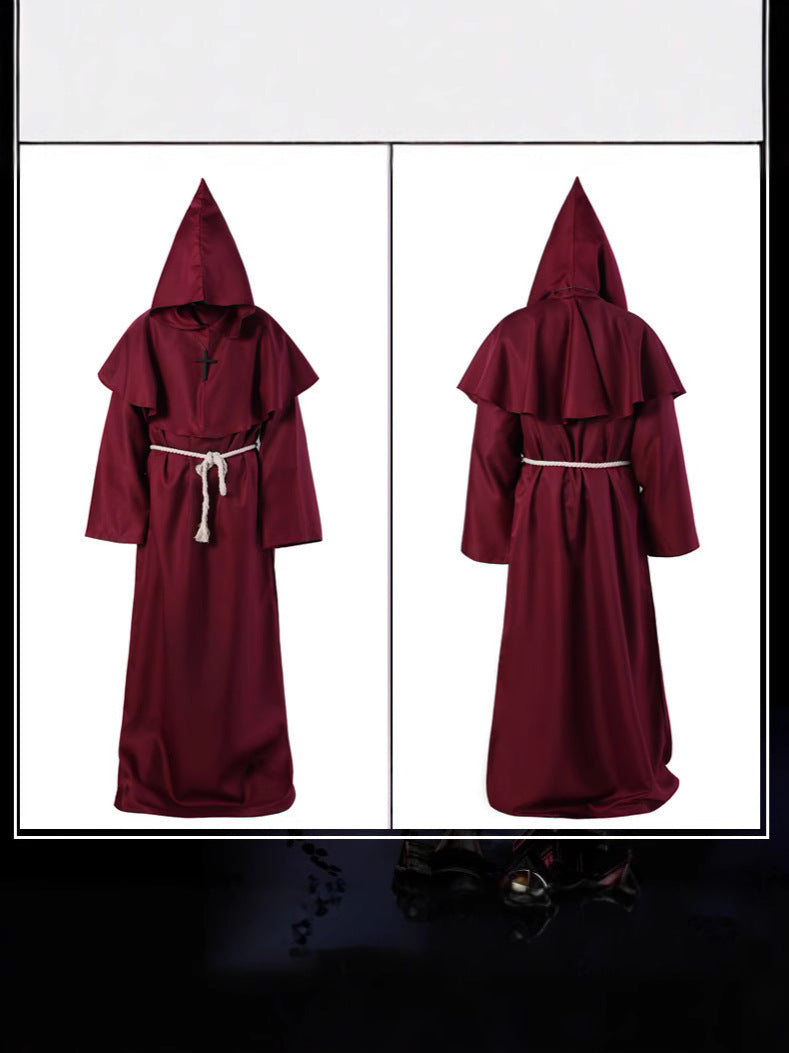 Medieval Monk Cosplay Costume