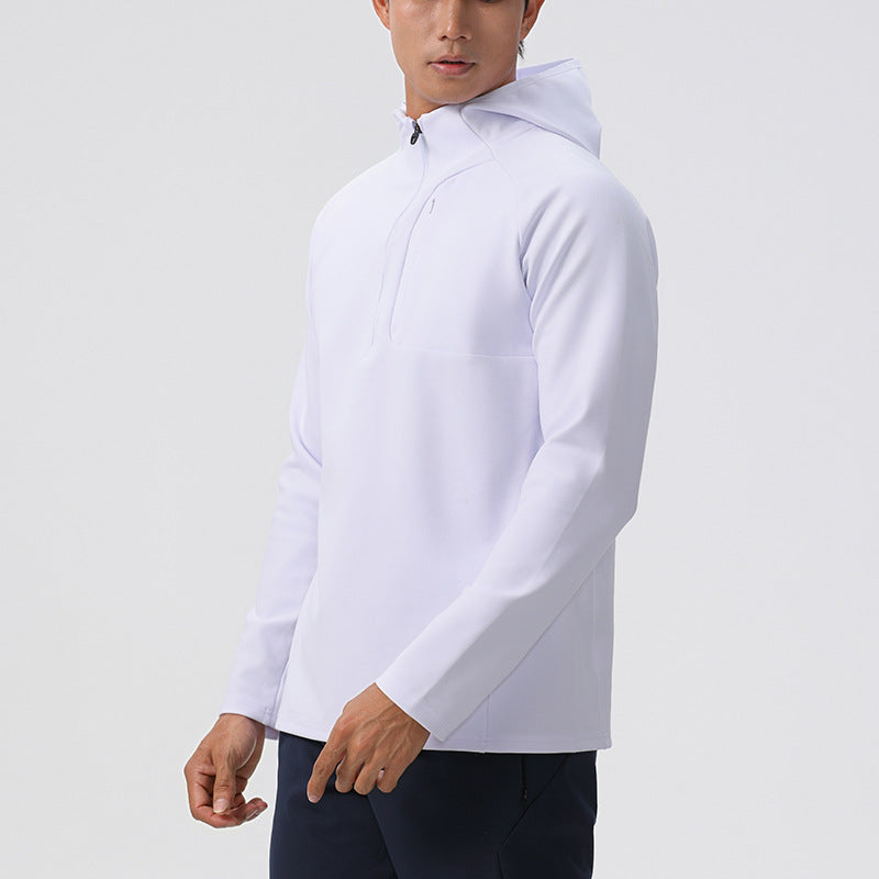 Men's Long Sleeve Hooded Sweater
