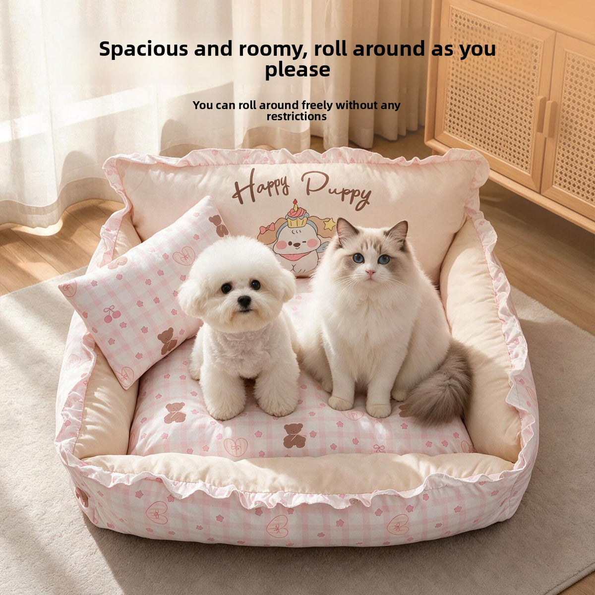 Removable Washable Pet Bed for Small Dogs