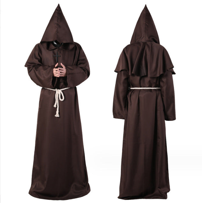 Medieval Monk Cosplay Costume
