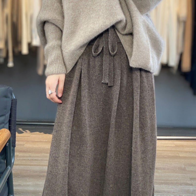 Women's Wool Skirt