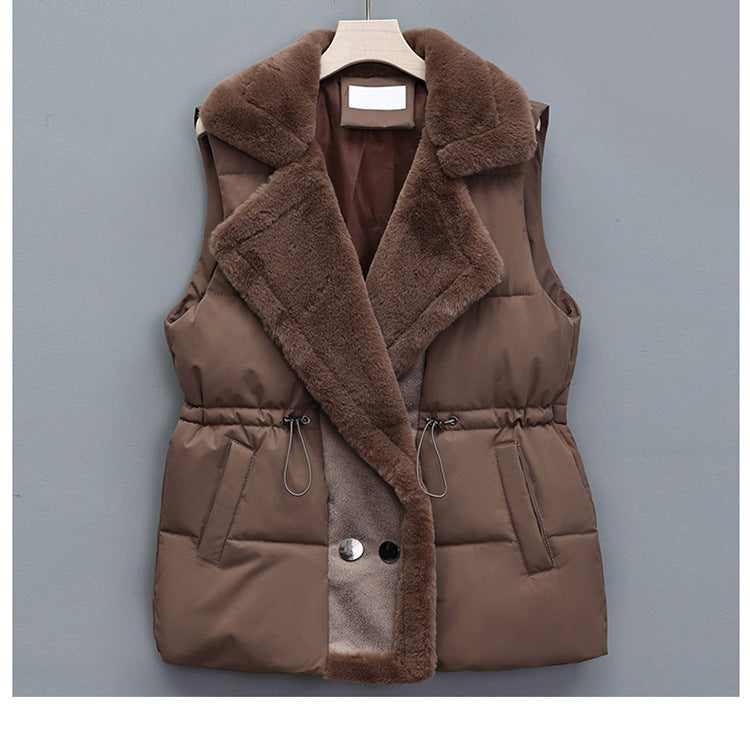 Women's Insulated Down Cotton Vest
