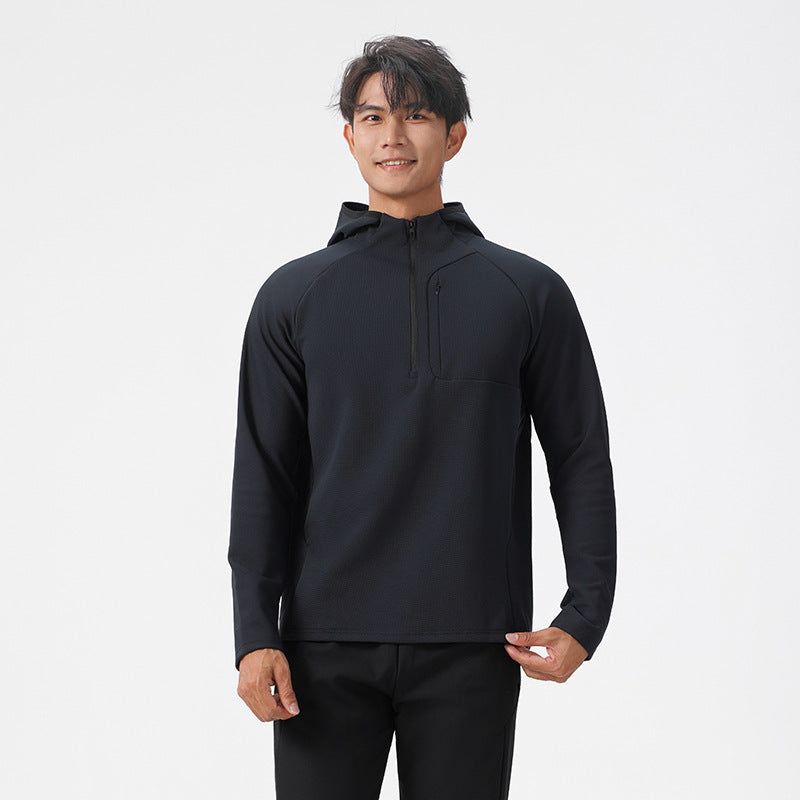 Men's Long Sleeve Hooded Sweater