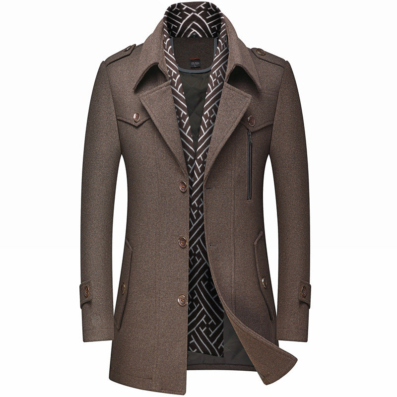 Unisex Wool Coat