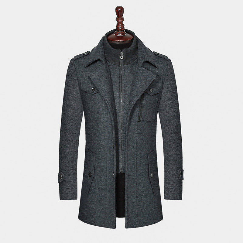 Unisex Wool Coat