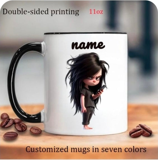 Custom Printed Mug – Personalize with Your Name, Photo & Logo