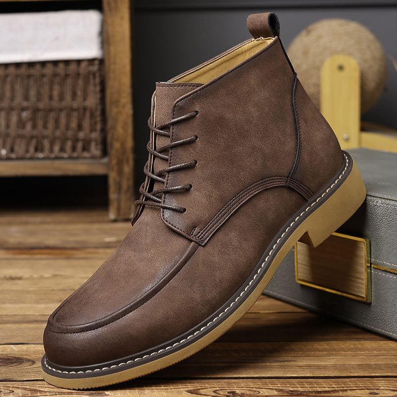 Mens Classic Leather Boots