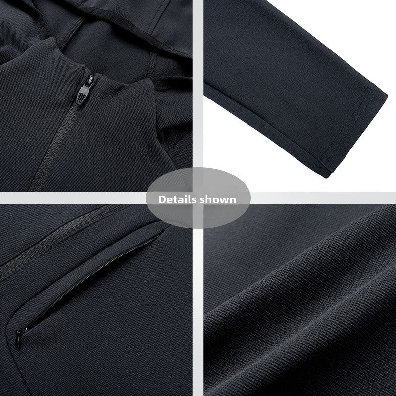 Men's Long Sleeve Hooded Sweater