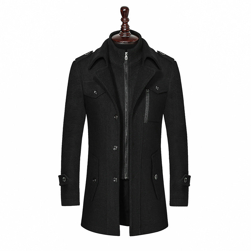 Unisex Wool Coat