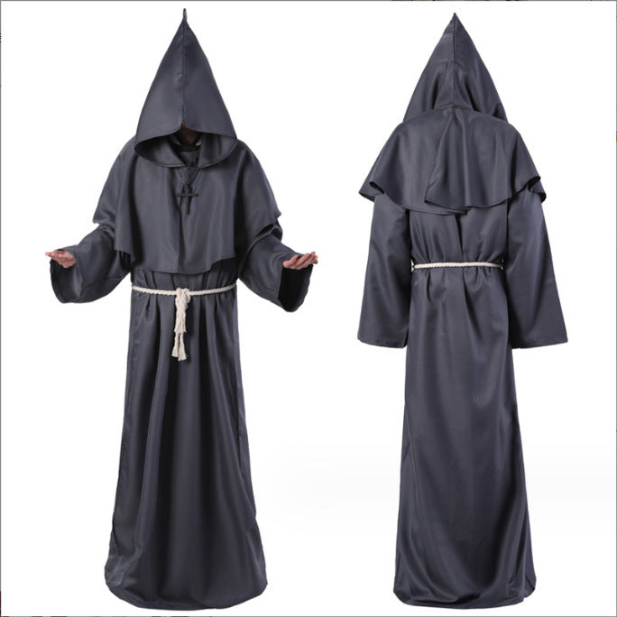 Medieval Monk Cosplay Costume