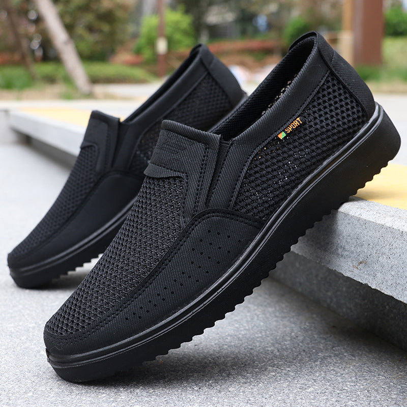Mens Breathable Slip-On Casual Shoes