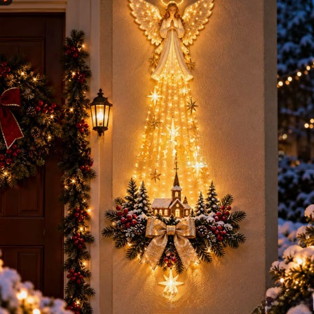 Glowing wall decoration
