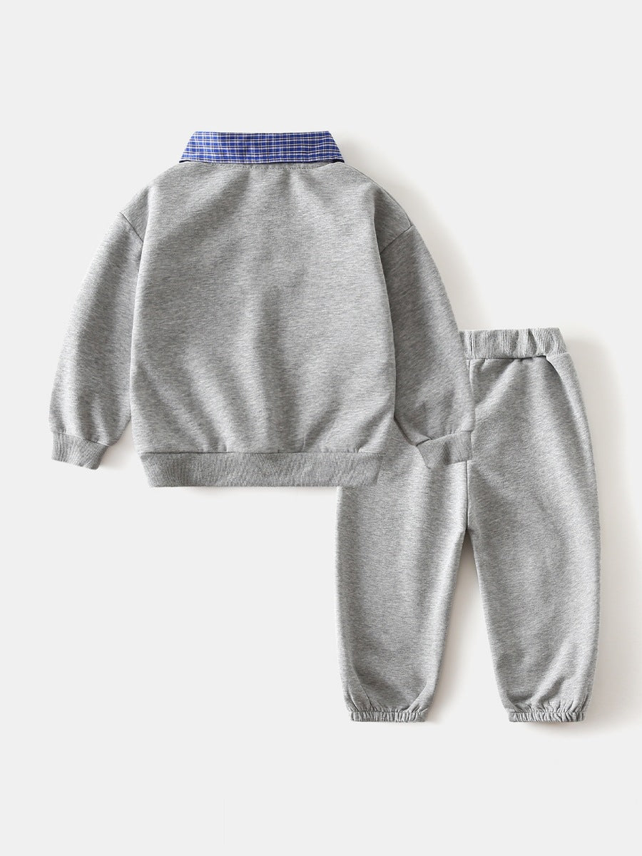 Boys Casual Two-Piece Suit