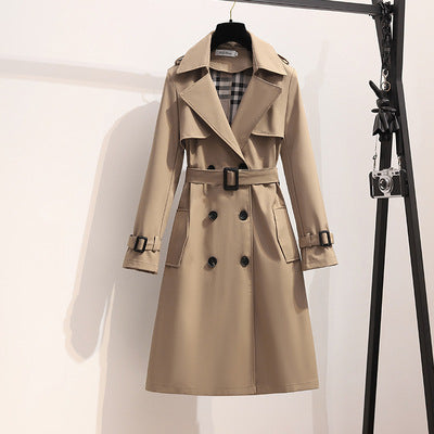 Mid-Length Womens Windbreaker Jacket