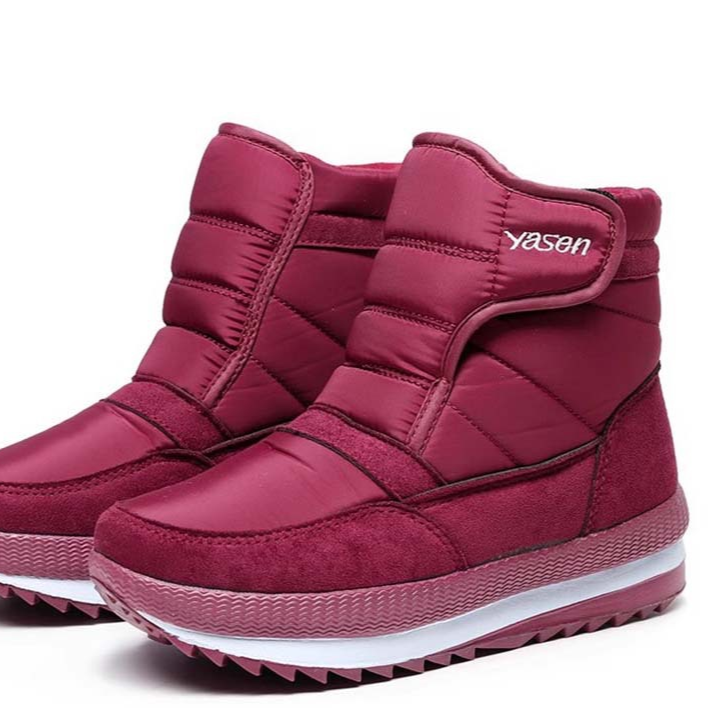 Women's Winter Snow Boots with Thick Fleece Lining