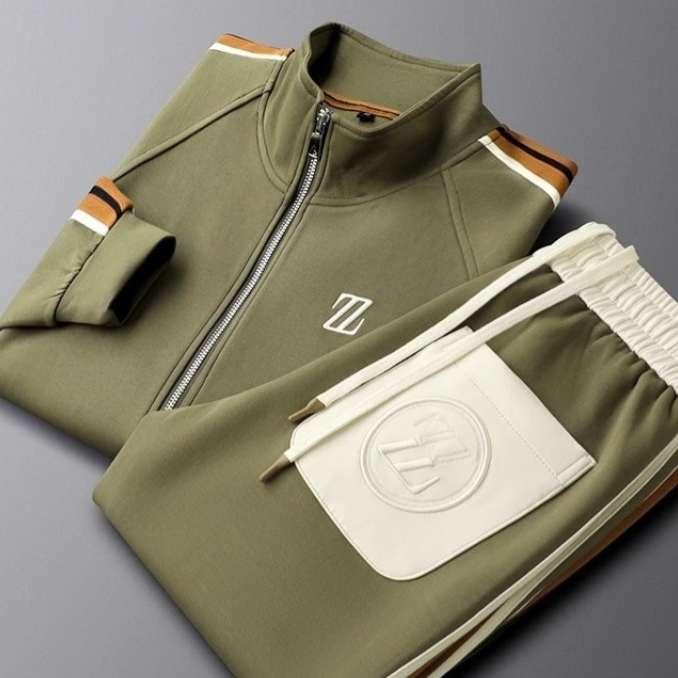 Men's fall stand-up collar casual sportswear