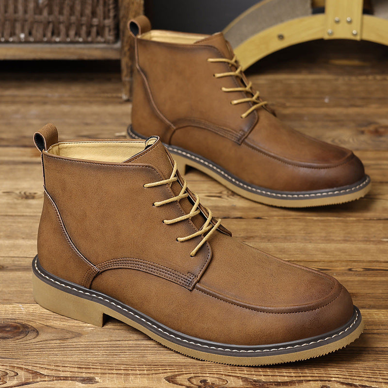 Mens Classic Leather Boots