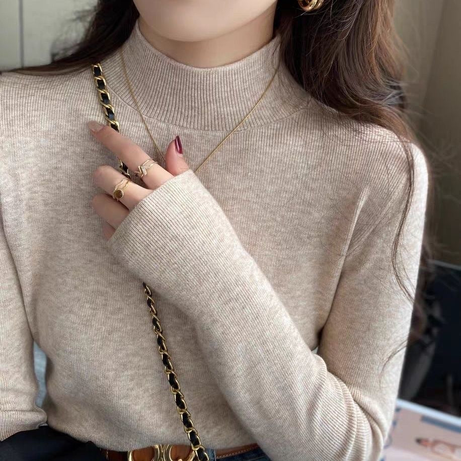 Half Turtleneck Slim Fit Sweater