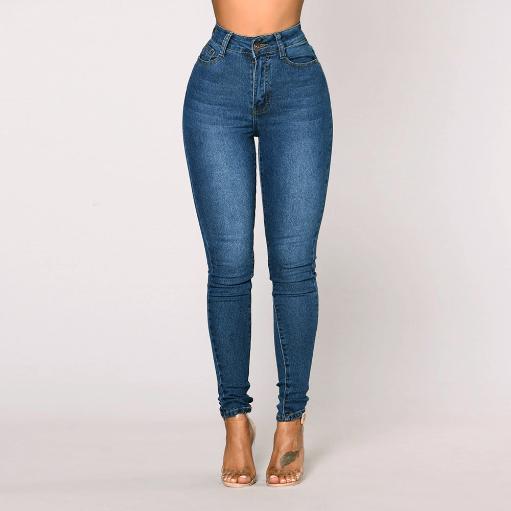 Hip-lift jeans