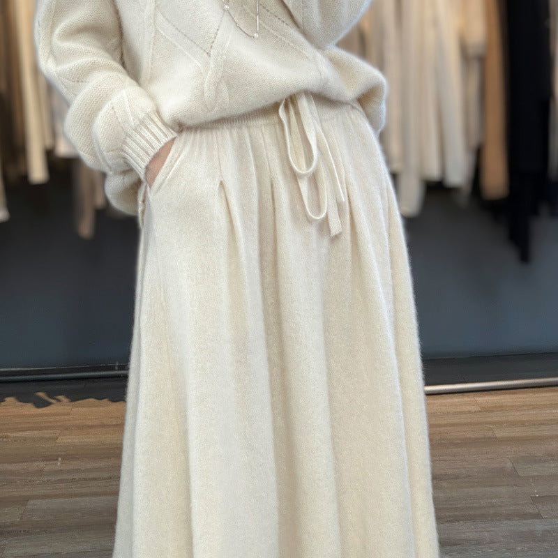 Women's Wool Skirt