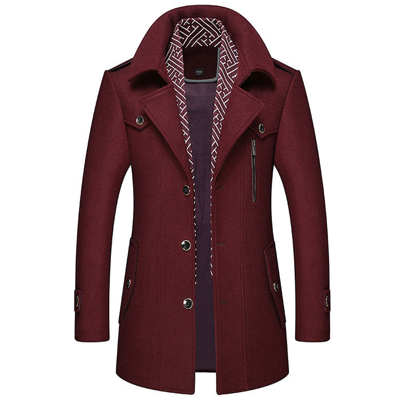 Unisex Wool Coat