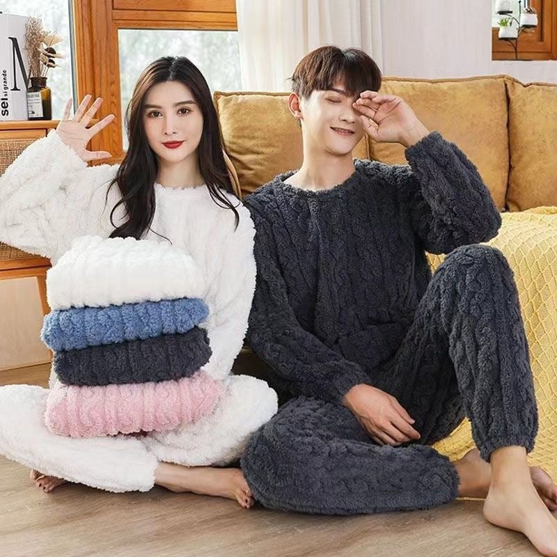 Womens Fleece Lined Pajama Set